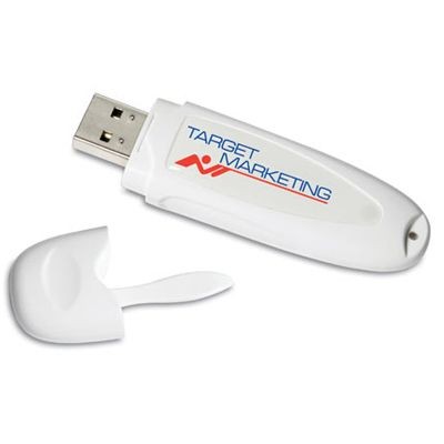 USB FLASH DRIVE MEMORY STICK in White