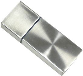 USB FLASH DRIVE METAL MEMORY STICK in Silver