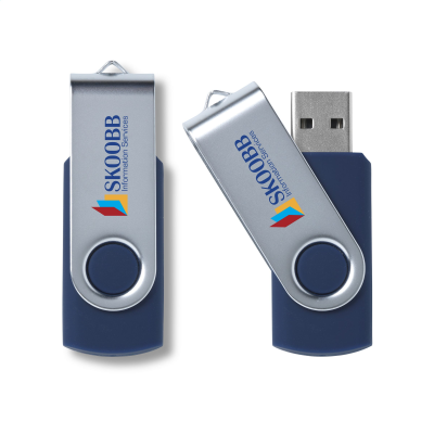 USB TWIST 16 GB in Blue