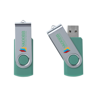 USB TWIST 16 GB in Green