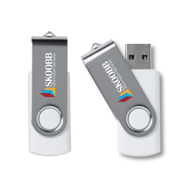 USB TWIST 64 GB in White