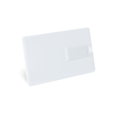 WALLACE 8GB 8GB ABS UDP FLASH DRIVE in White