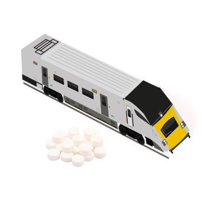 ECO RANGE - ECO TRAIN BOX - MIDI MINTS