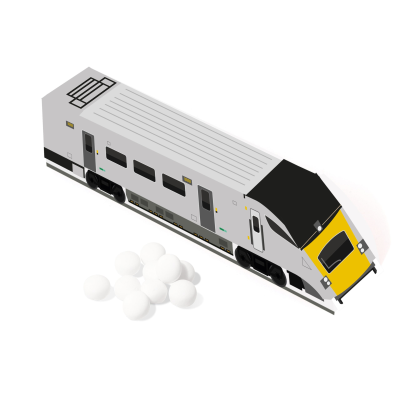 ECO RANGE - ECO TRAIN BOX - MINTS IMPERIALS