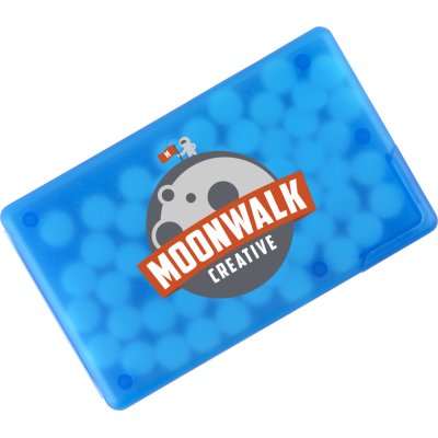 MINTS CARD - CREDIT CARD SHAPE FROSTED LIGHT BLUE