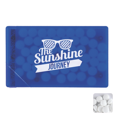 MINTS CARD with Sugar Free Mints in Blue