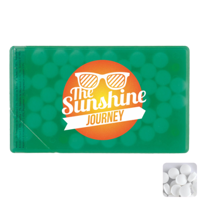 MINTS CARD with Sugar Free Mints in Green