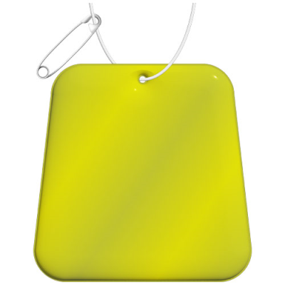 RFX™ H-09 TRAPEZIUM REFLECTIVE TPU HANGER in Neon Fluorescent Yellow