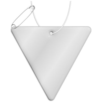 RFX™ H-12 INVERTED TRIANGULAR REFLECTIVE PVC HANGER in White