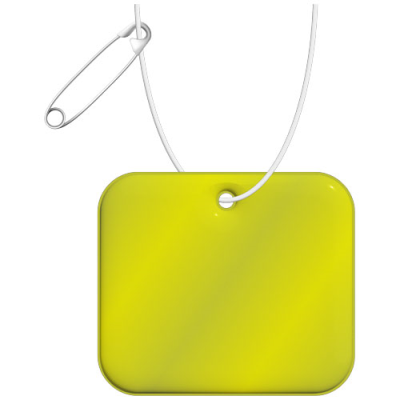 RFX™ H-20 RECTANGULAR XL REFLECTIVE PVC HANGER in Neon Fluorescent Yellow