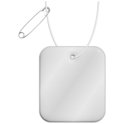 RFX™ H-20 RECTANGULAR XXL REFLECTIVE PVC HANGER in White