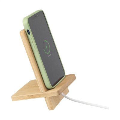 MIYO BAMBOO PHONE STAND in Bamboo