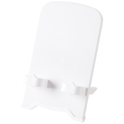 THE DOK PHONE STAND in White & White