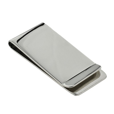 SILVER FINISH MONEY CLIP