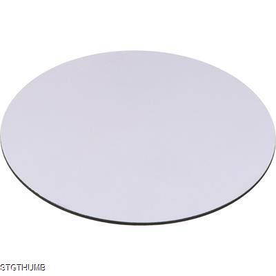 ROUND MOUSEMAT in White