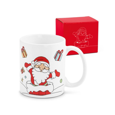 AVORIAZ CERAMIC POTTERY CHRISTMAS MUG