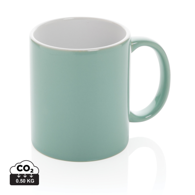 CERAMIC POTTERY CLASSIC MUG in Green