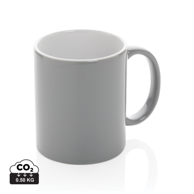 CERAMIC POTTERY CLASSIC MUG in Grey