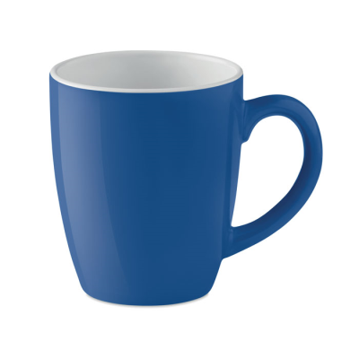 CERAMIC POTTERY COLOUR MUG 290 ML in Royal Blue