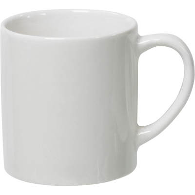 CERAMIC POTTERY MUG (170ML) in White