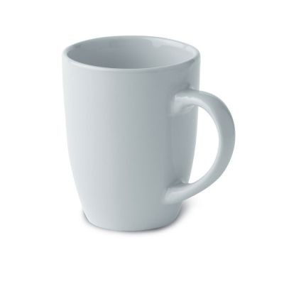 CERAMIC POTTERY MUG 300 ML in White