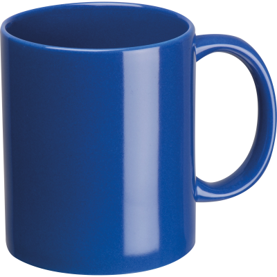 CERAMIC POTTERY MUG in Blue