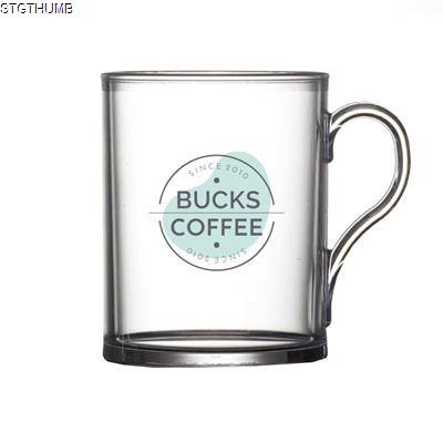 CLEAR MUG UNBREAKABLE â€“ 340ML/12OZ