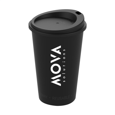 COFFEE MUG HAZEL 300 ML COFFEE CUP in Black