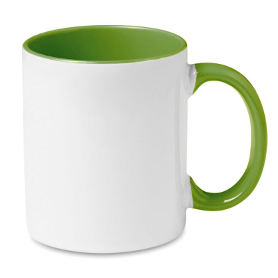 COLOUR SUBLIMATION MUG in Green