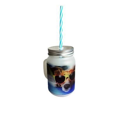 FROSTED MASON JAR DYE SUBLIMATION