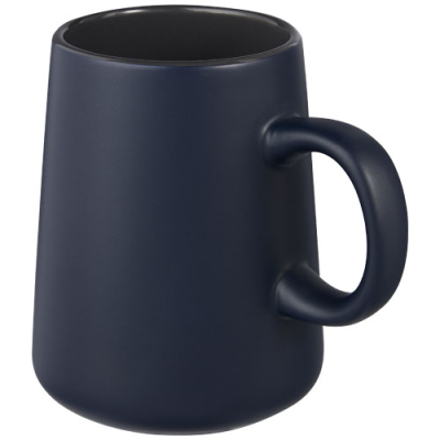 JOE 450 ML CERAMIC POTTERY MUG in Navy