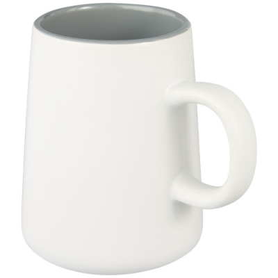 JOE 450 ML CERAMIC POTTERY MUG in White