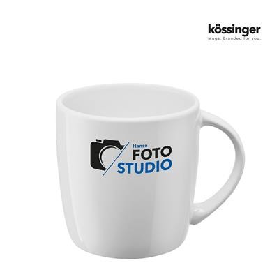 KOSSINGER® ENNIA WHITE MODERM STONEWARE MUG