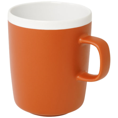 LILIO 310 ML CERAMIC POTTERY MUG in Orange