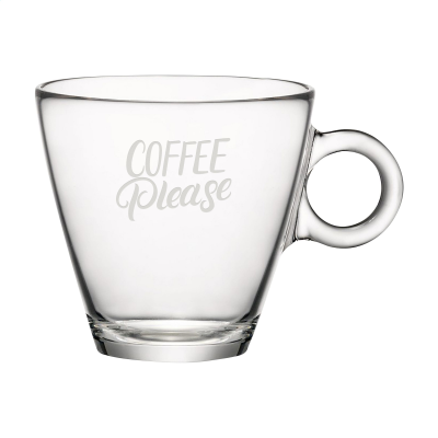 LUGANO ESPRESSO GLASS 100 ML in Clear Transparent