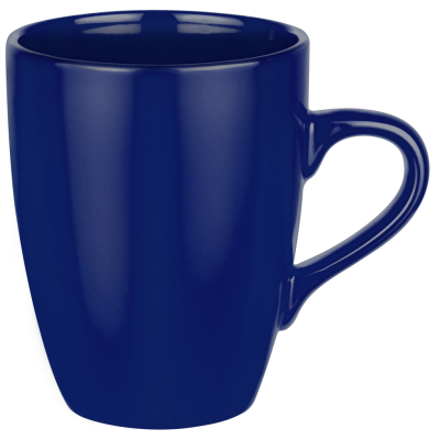 MELBOURNE CERAMIC POTTERY MUG - 400ML DARK BLUE