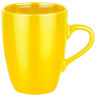 MELBOURNE CERAMIC POTTERY MUG - 400ML YELLOW