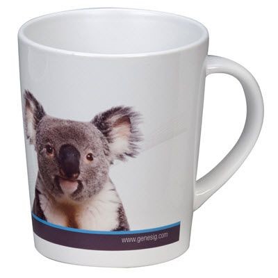 METRO DYE SUBLIMATION CERAMIC POTTERY MUG in White