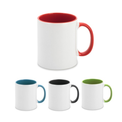 MOCHA CERAMIC POTTERY MUG IDEAL FOR SUBLIMATION