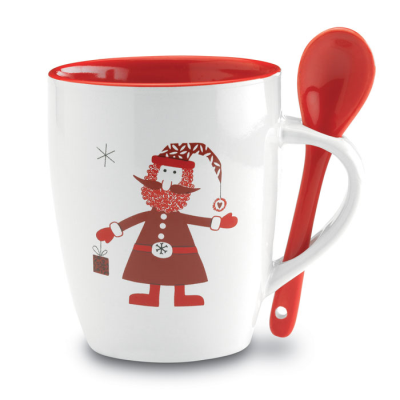 MUG with Spoon 250Ml