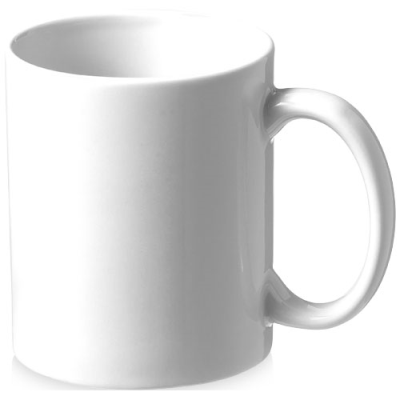 PIC 330 ML CERAMIC POTTERY SUBLIMATION MUG in White