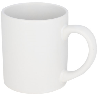 PIXI 210 ML MINI CERAMIC POTTERY SUBLIMATION MUG in White