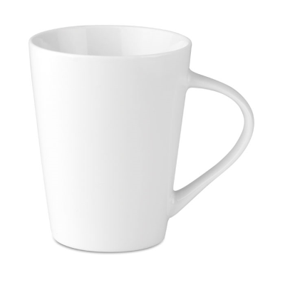 PORCELAIN CONIC MUG 250 ML in White