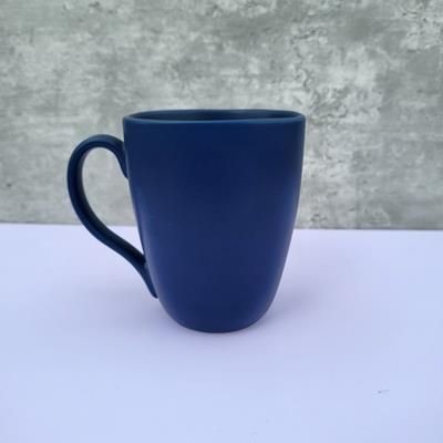 QUADRA CERAMIC POTTERY MUG in Navy Blue