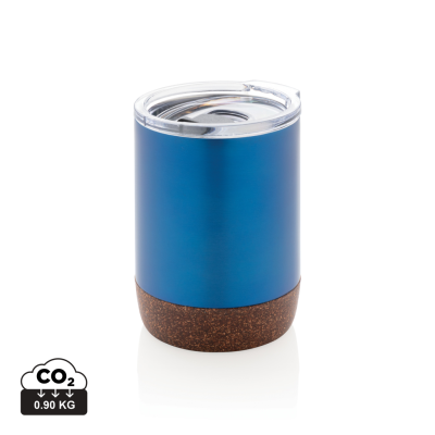 RCS RE-STEEL CORK SMALL VACUUM COFFEE MUG in Blue