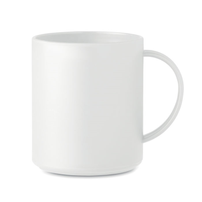 REUSABLE MUG 300 ML in White