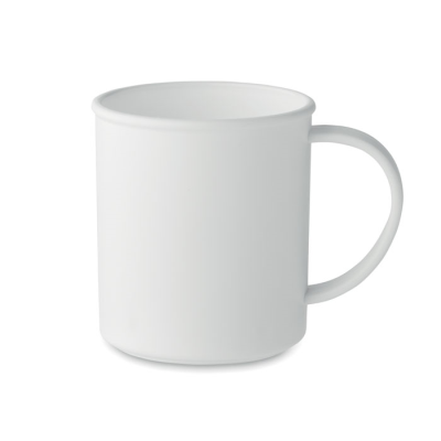 REUSABLE MUG 300 ML in White