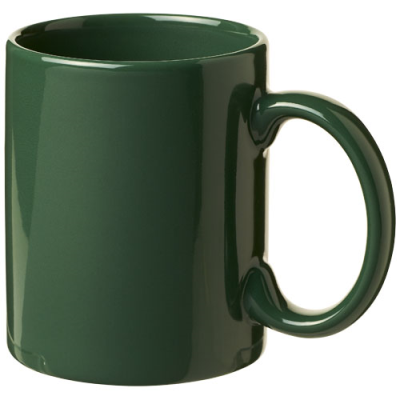 SANTOS 330 ML CERAMIC POTTERY MUG in Green