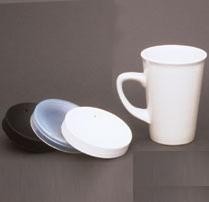 TAKEOUT CERAMIC POTTERY CUP WITH LID