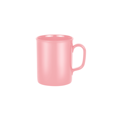 UK MANUFACTURED SPECTRA PLASTIC MUG - 275ML PINK